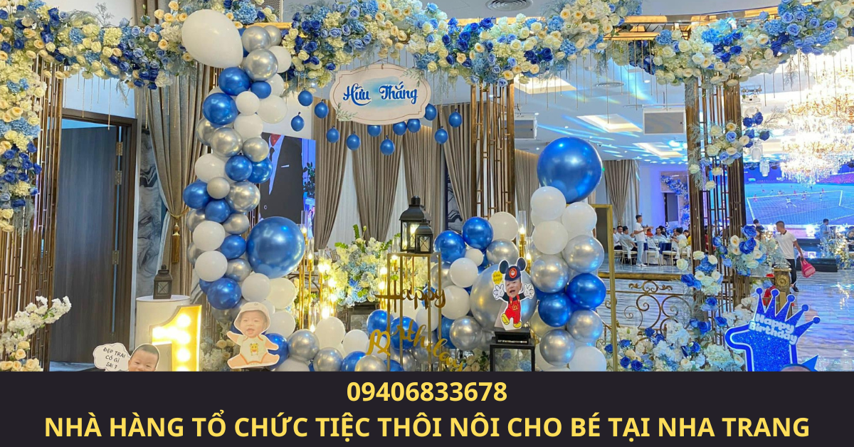 Nhà hàng tổ chức tiệc sinh nhật cho bé tại Nha Trang